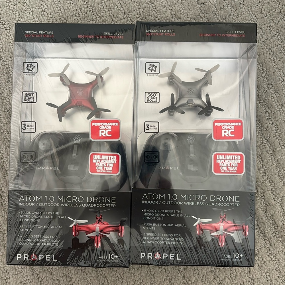 Atom 1.0 Micro Drone (pack of 2)